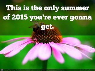 Photo by WilliamMarlow - Creative Commons Attribution-NonCommercial License https://www.flickr.com/photos/35359094@N08 Created with Haiku Deck
 