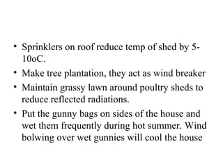 Stress management of poultry | PPT
