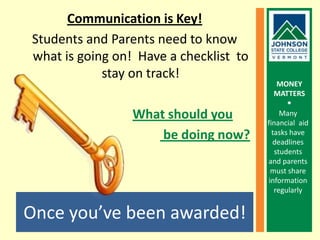 Accept your Financial Aid Award