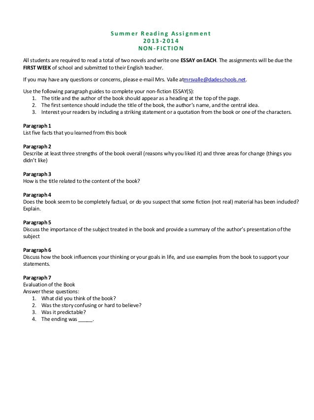 essay on summer