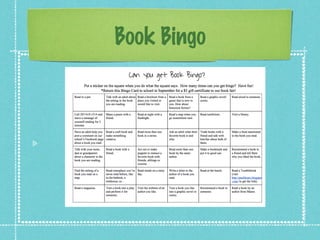 Book Bingo
 