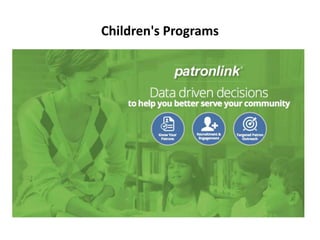 Children's Programs
 