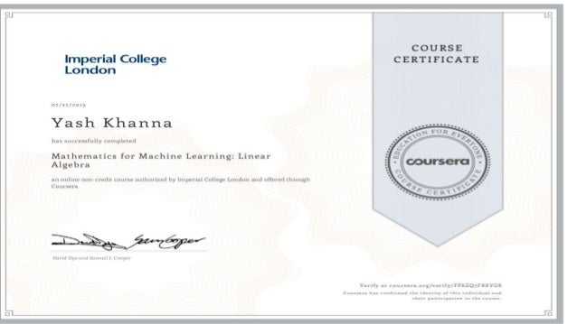 imperial college machine learning online