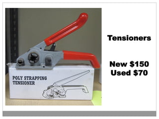 Tensioners
New $150
Used $70
 