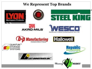 We Represent Top Brands
 