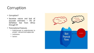 Understanding the linkages between corruption, taxation and illicit ...