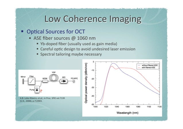 Low Coherence Interferometry From Sensor Multiplexing To Biomedical