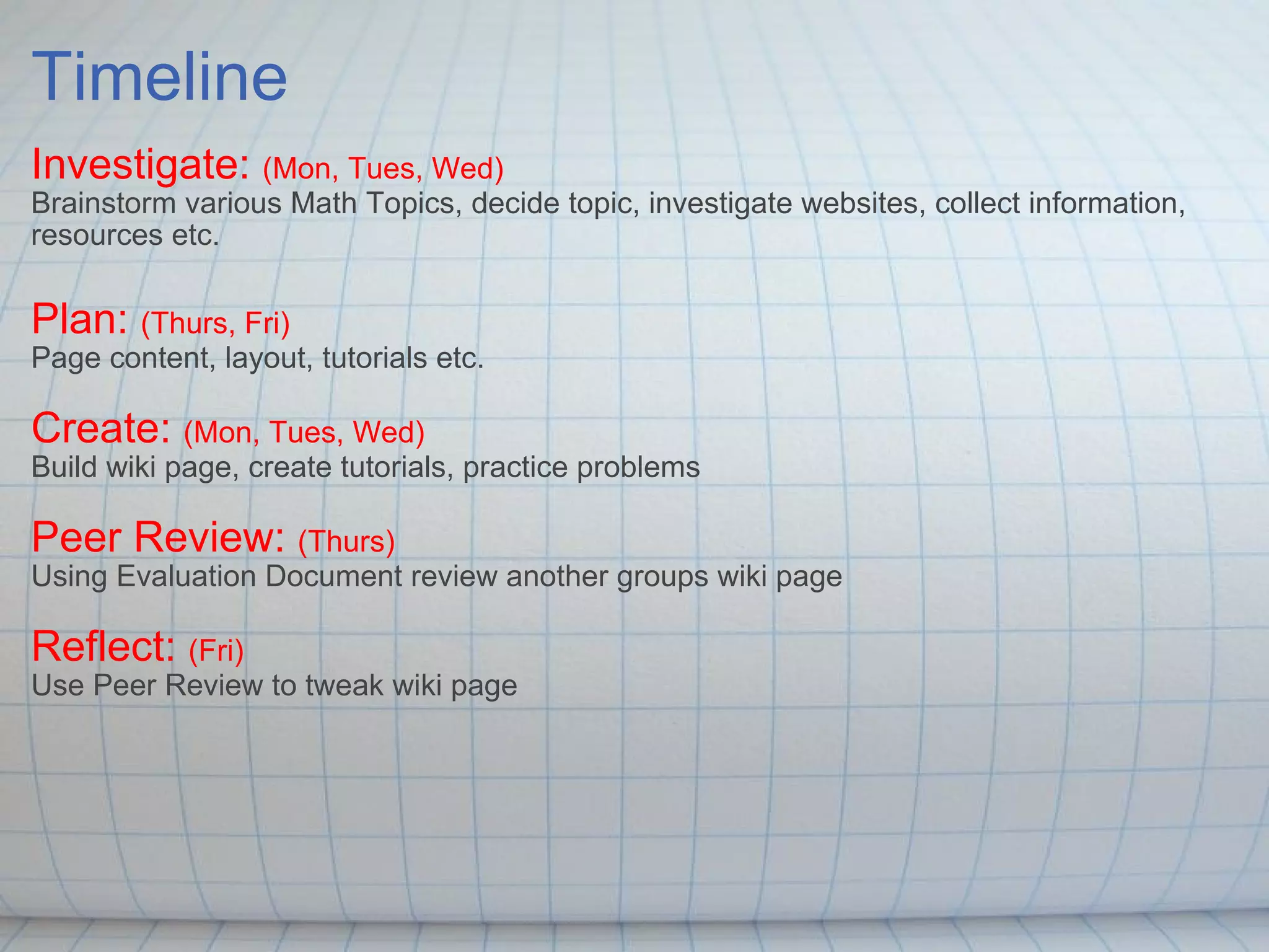 Tweaking About Math Summer school math_task | PPT