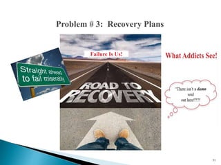 31
Problem # 3: Recovery Plans
“It’ll be tough, but it’ll
be worth it!”
Failure Is Us!
 