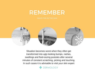 Summer skincare problems