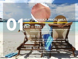 Summer skincare problems