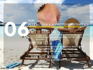 Summer skincare problems