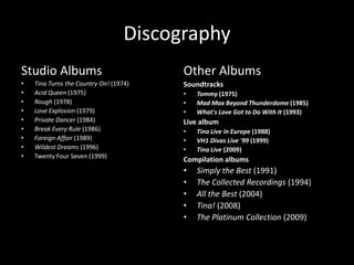 The song was featured in the tenth episode of Miami Vice and was included on the first volume of the Miami Vice soundtrack.Private dancer-1985Private Dancer is the fifth solo album by Tina Turner, released on Capitol Records in 1984, which became her breakthrough solo album.
