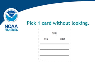 Pick 1 card without looking.
 