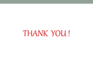 THANK YOU!
 