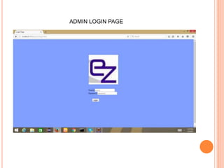 ADMIN LOGIN PAGE
 