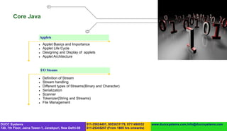 Summer Training In Java | PPT
