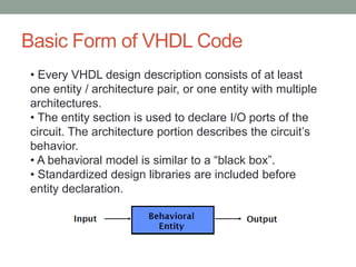 microstrip antennae design & vhdl ppt | PPTX | Technology & Computing