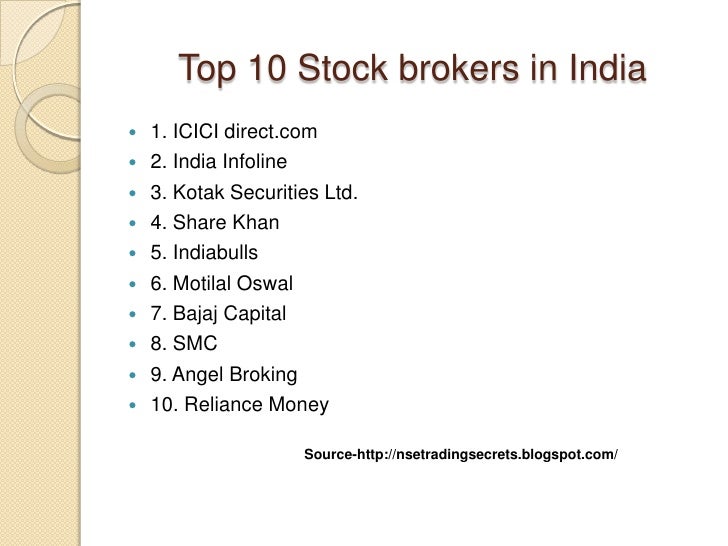 stock broker certification in india