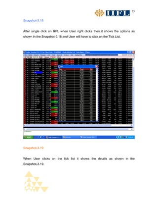 75


Snapshot-3.18


After single click on RPL when User right clicks then it shows the options as
shown in the Snapshot-3.18 and User will have to click on the Tick List.




Snapshot-3.19


When User clicks on the tick list it shows the details as shown in the
Snapshot-3.19.
 