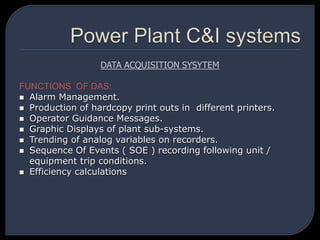ROLE OF CONTROL AND INSTRUMENTATION IN THERMAL POWER PLANT | PPTX