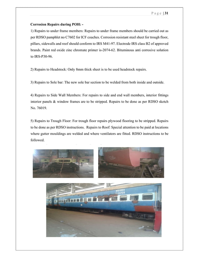 Summer Internship/Training report at Indian Railway | PDF