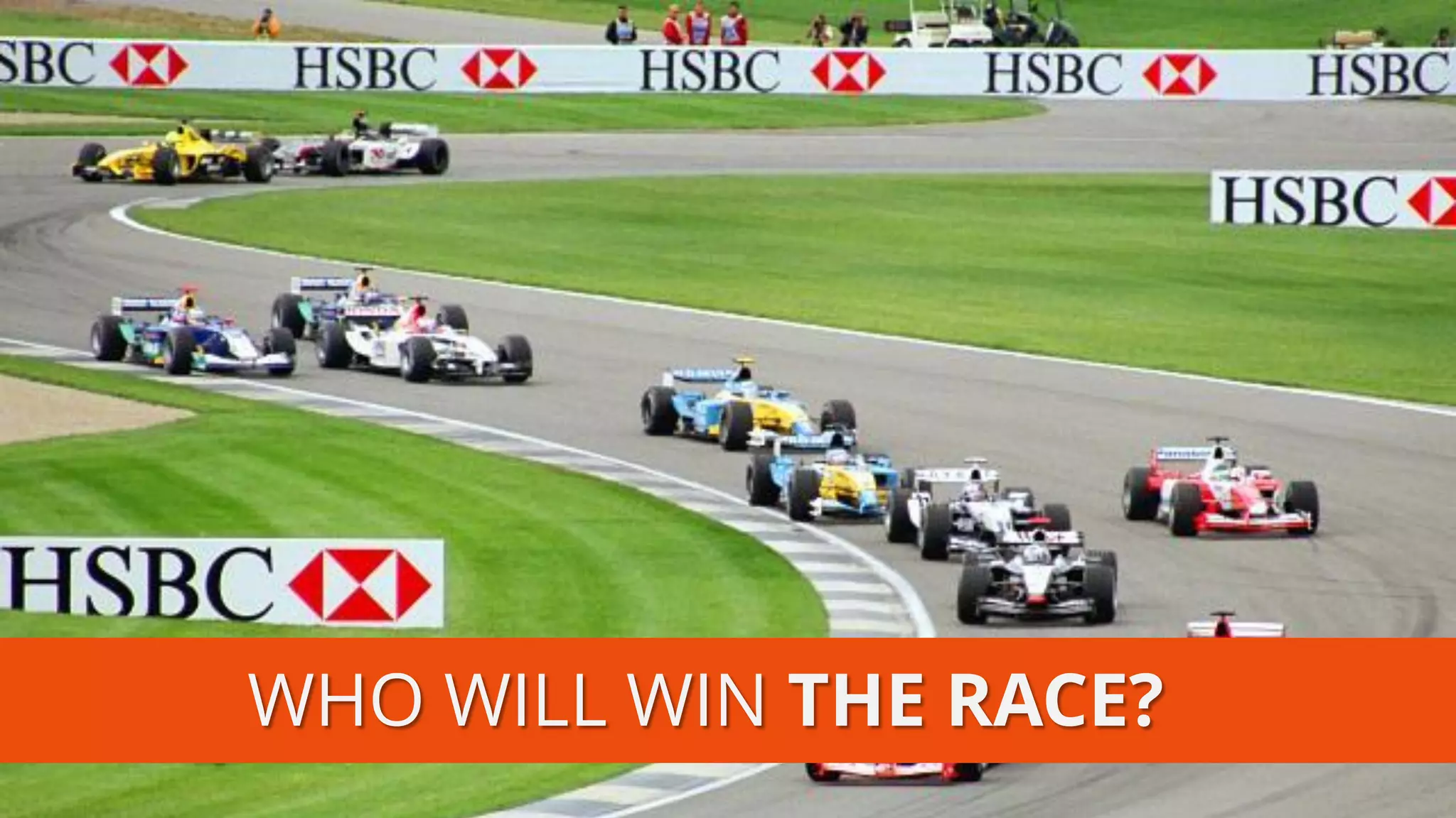 WHO WILL WIN THE RACE?  