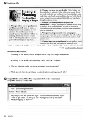 Summit 1 workbook | PDF