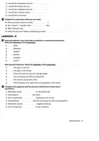 Summit 1 workbook | PDF