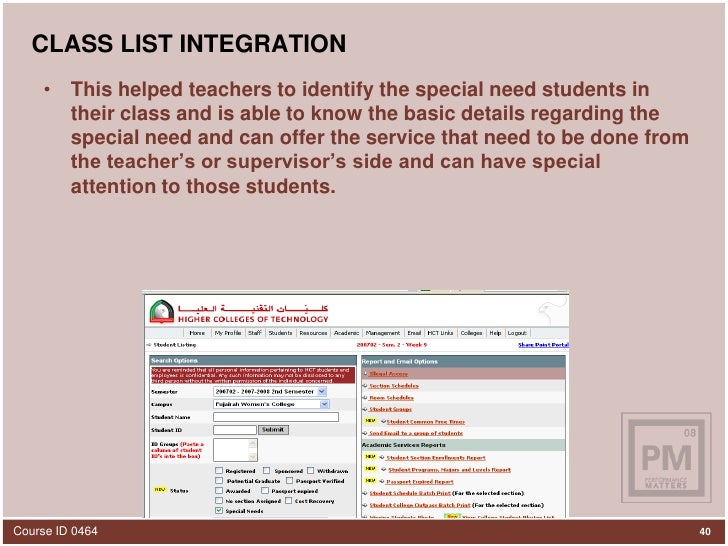Student Support Services On Banner Self Service