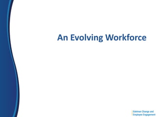An Evolving Workforce
 