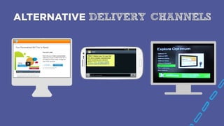 ALTERNATIVE DELIVERY CHANNELS
 