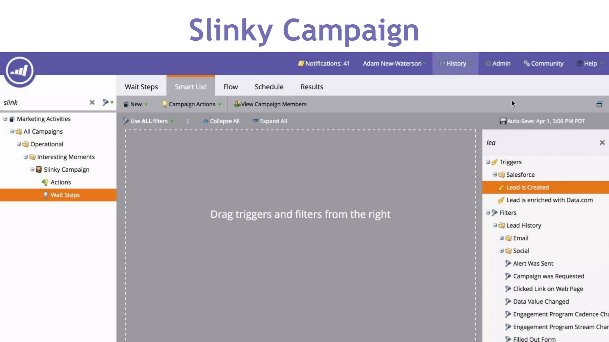 Slinky Campaign
 