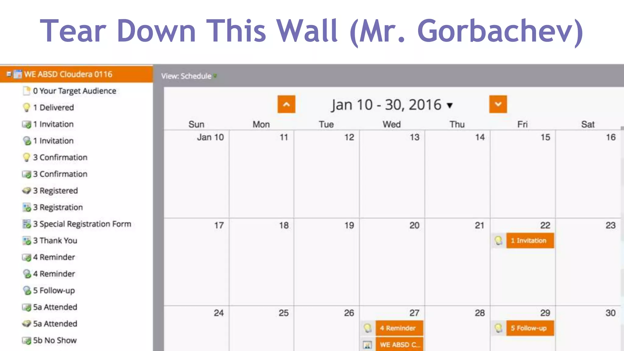 Tear Down This Wall (Mr. Gorbachev)
 