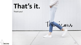 Pini Cohen’s work Copyright@2017. Do not remove source or attribution from any slide or graph
That’s it.
Thank you!
110
 