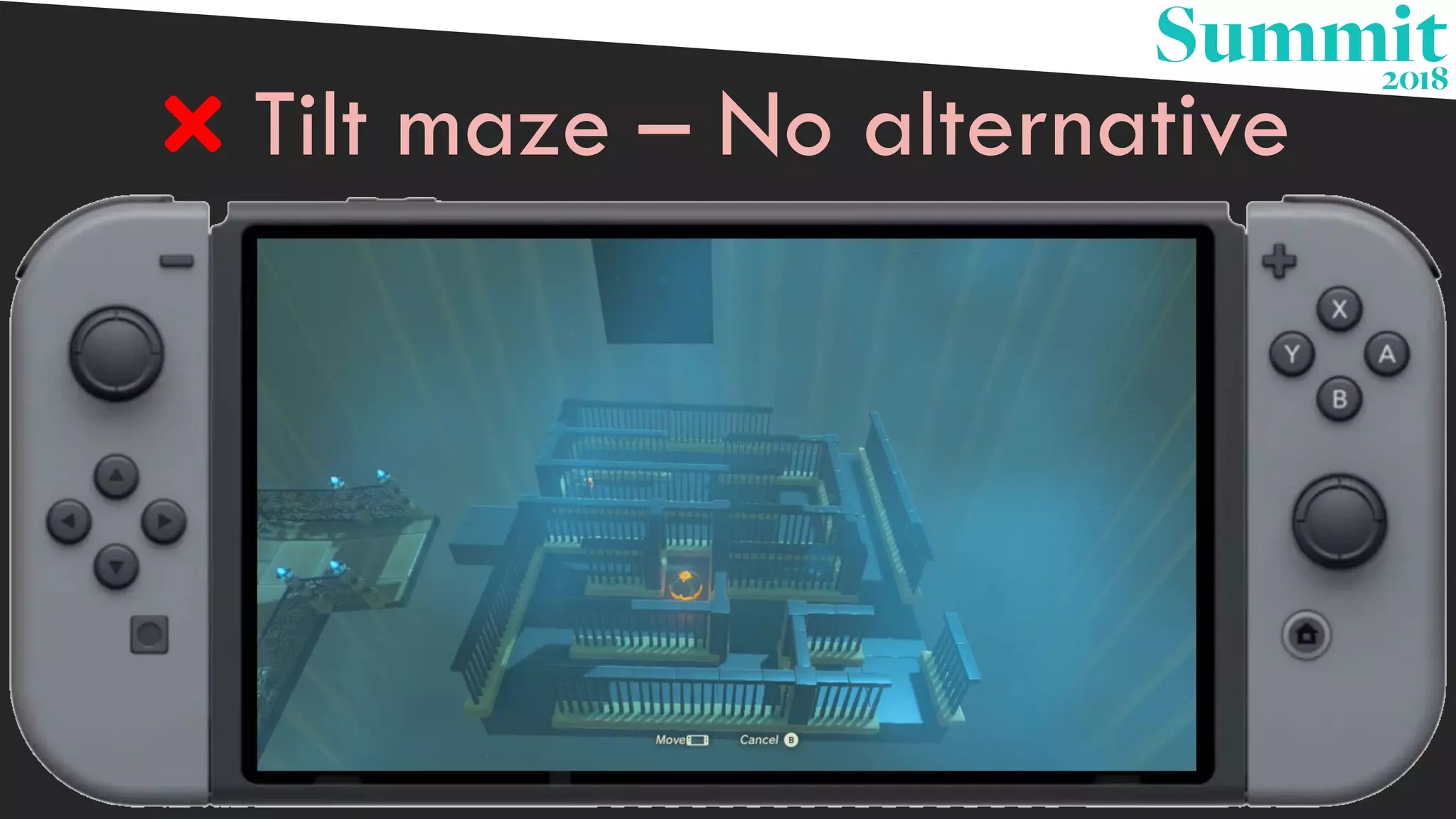  Tilt maze – No alternative