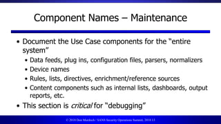 Building the Security Operations and SIEM Use CAse | PDF