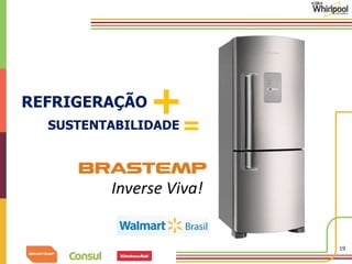 19 
REFRIGERAÇÃO 
+ 
SUSTENTABILIDADE 
= 
Inverse Viva! 
 