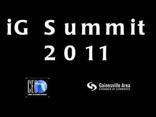iG Summit 2011 