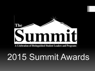 2015 Summit Awards
 