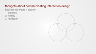 Interaction Design Communication | PDF