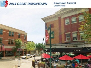 2014 GREAT DOWNTOWN Downtown Summit 
Union County 
 