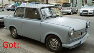 SHARE 2012 | 19
Got:
 