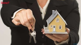 Done?
SHARE 2012 | 267
 