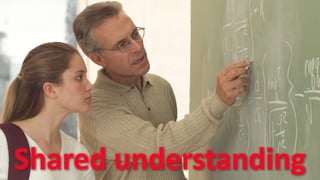 SHARE 2012 | 29
Shared understanding
 