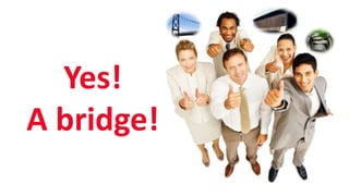 SHARE 2012 | 42
Yes!
A bridge!
 
