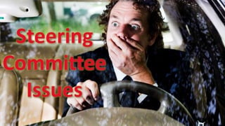 SHARE 2012 | 75
Steering
Committee
Issues
 