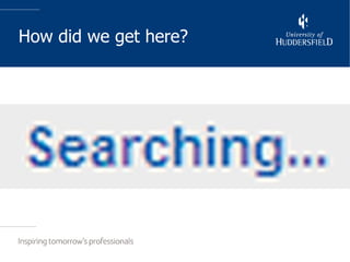 How did we get here? 