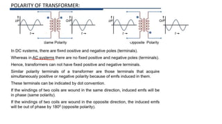 Polarity Test Sumpners test back to back test | PPT