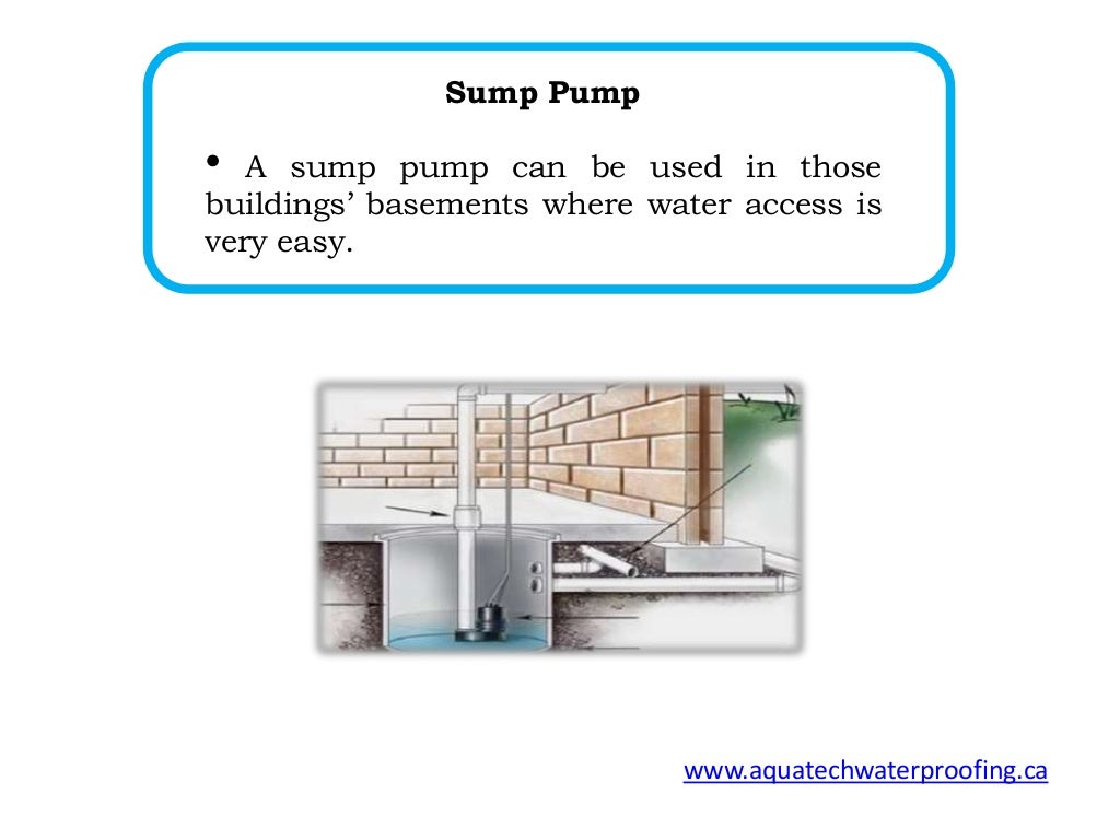 Sump pump vs sewage pump